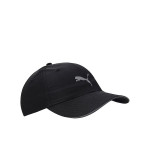 Unisex Black Solid Baseball Cap