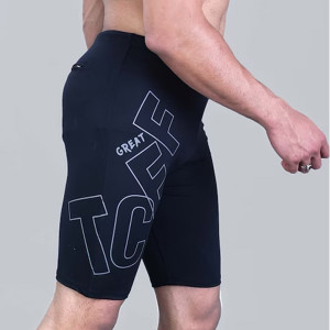 Men Printed Mid-Rise Breathable Swim Shorts